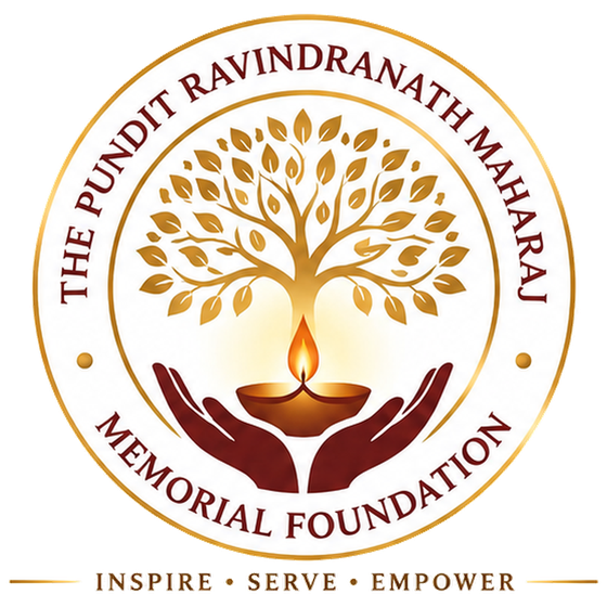 Crest of The Pundit Ravindranath Maharaj Memorial Foundation